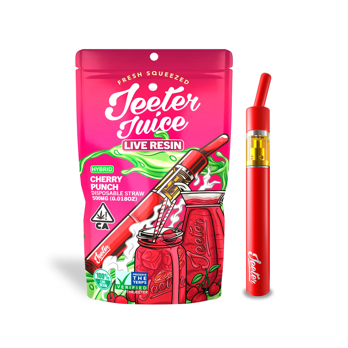 Caneta THC Cherry Punch | Hibrido | 91%