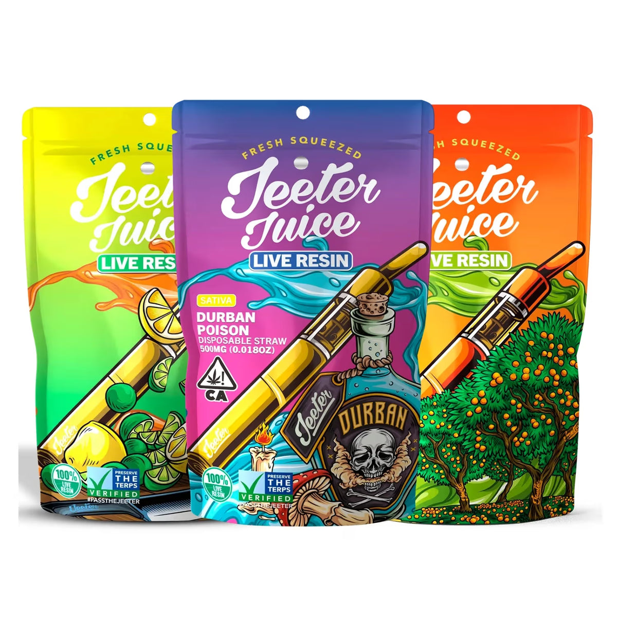 Conjunto Sunrise Sativa | Kit Sativa | 3 unidades