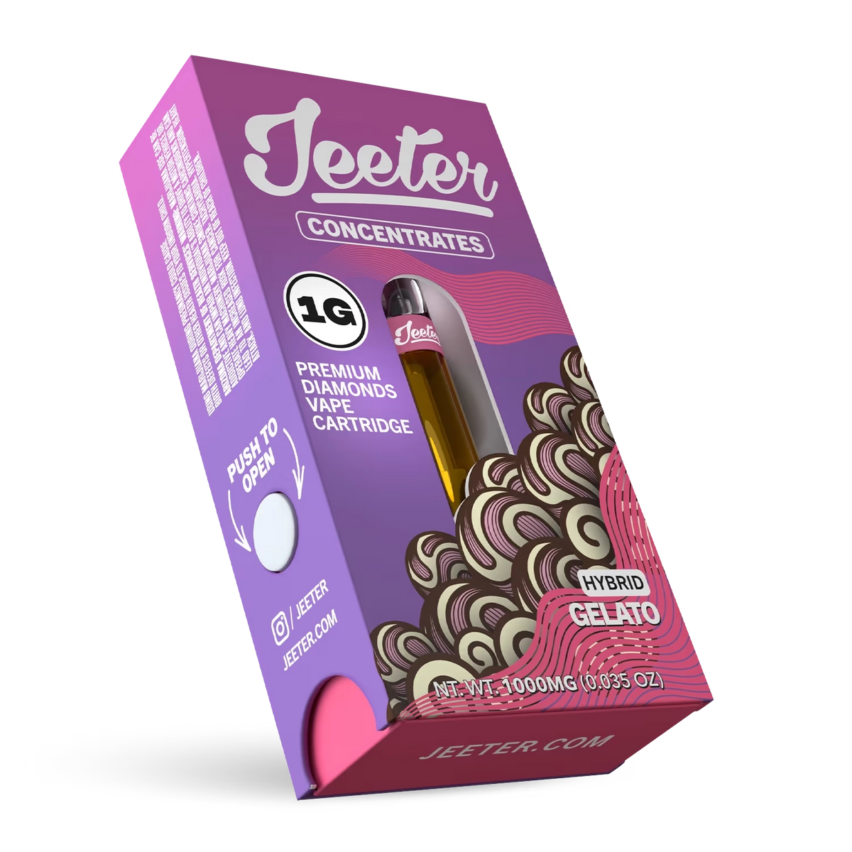 Refil THC Gelato | 1000mg | Concentrado