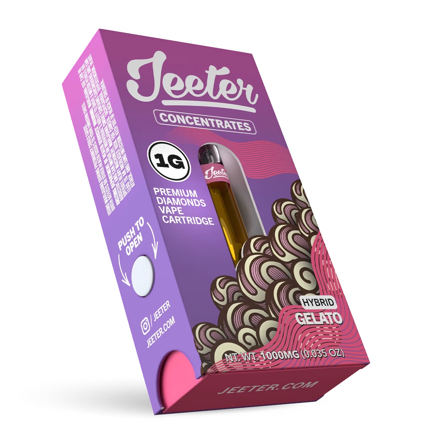 Refil THC Gelato | 1000mg | Concentrado