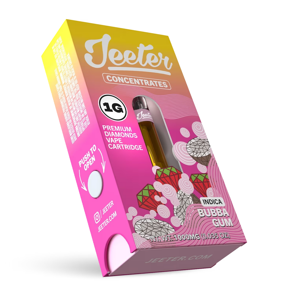 Refil THC Bubba G | 1000mg | Concentrado