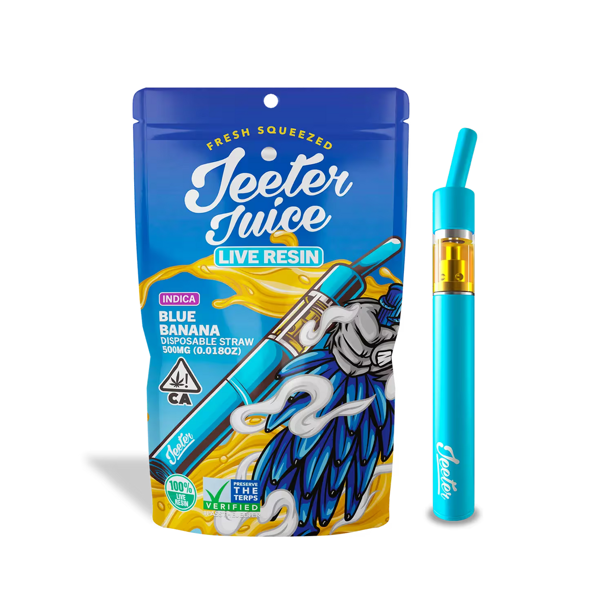 Caneta THC Blue Banana | Indica | 90,2%