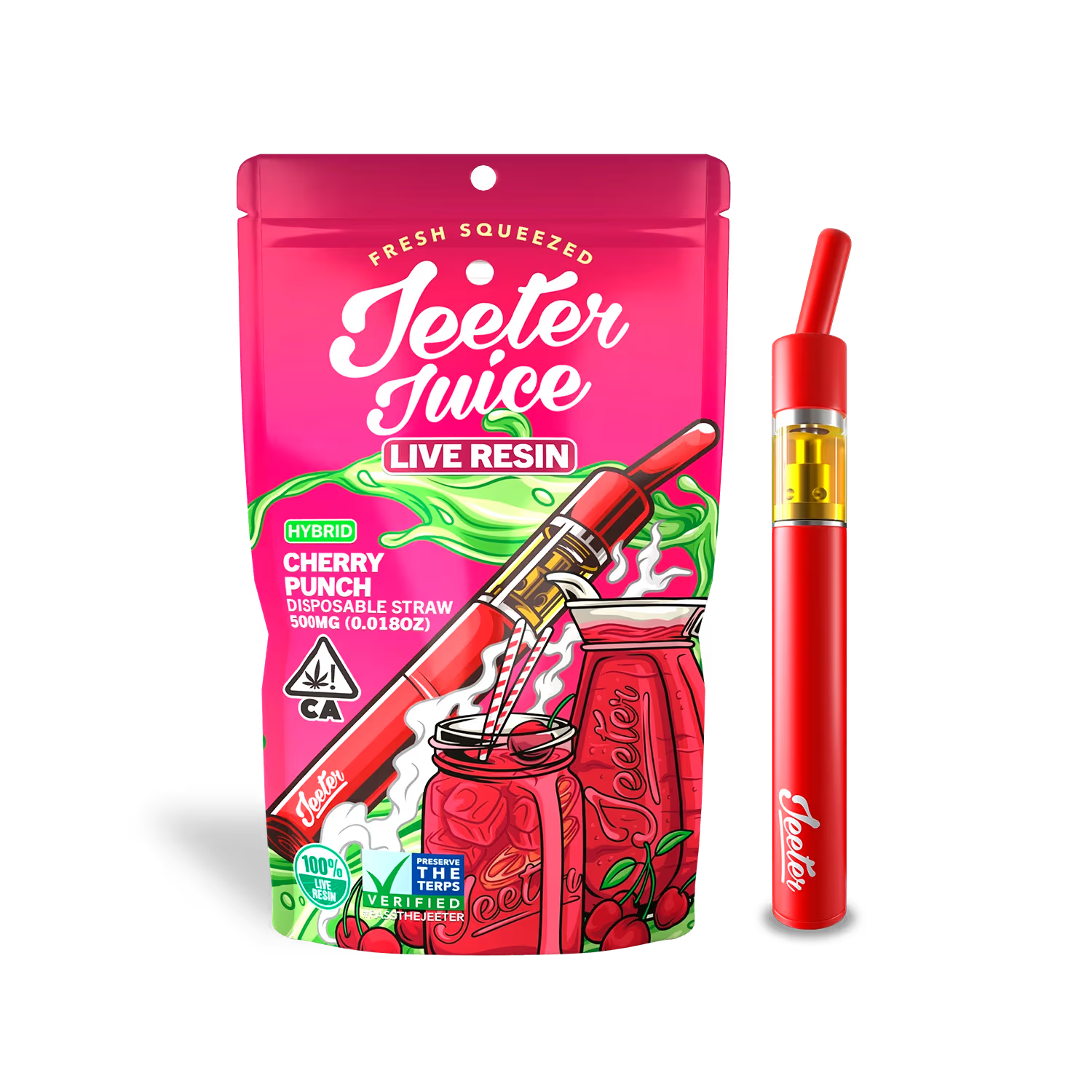 Caneta THC Cherry Punch | Hibrido | 91%